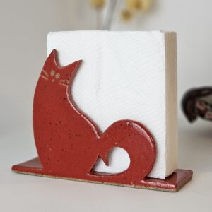 PORTA-GUARDANAPOS P<br /> Charlotte <br /> Vermelho