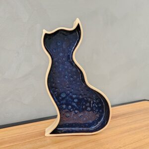 ESCULTURA SCATOLINA<br/>Seduto<br/>Galáxia azul