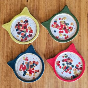 CONJUNTO DE 4 PORTA-COPOS SIÃO <BR /> Confetti