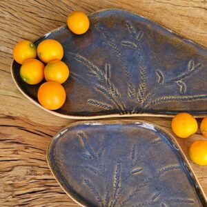CONJUNTO 2 TRAVESSAS TRIANGULARES <br />Ecos da Floresta<br />Azul