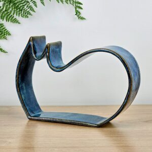 ESCULTURA STRISCIA<br/>Maricota M<br> Azul esverdeado