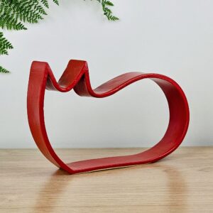ESCULTURA STRISCIA<br/>Maricota M<br> Vermelho acetinado