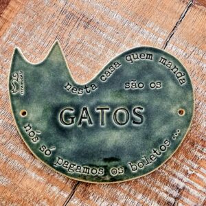 PLACA DECORATIVA MARICOTA<br /> Boletos <br />Verde