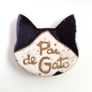 ÍMÃ DE GELADEIRA <br /> Pai de Gato<br /> Frajola